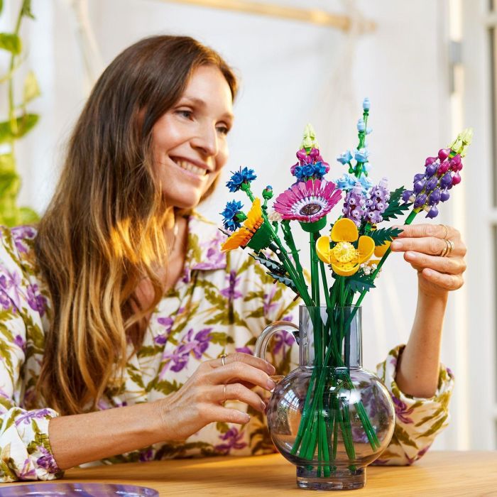 LEGO 10313 Ramo de Flores Silvestres Icons para Construir Adultos - 8 Variedades de Flores, Tallos Ajustables, Ideal Regalo 5 LEGO 10313 Ramo de Flores Silvestres Icons para Construir Adultos - 8 Variedades de Flores, Tallos Ajustables, Ideal Regalo 5