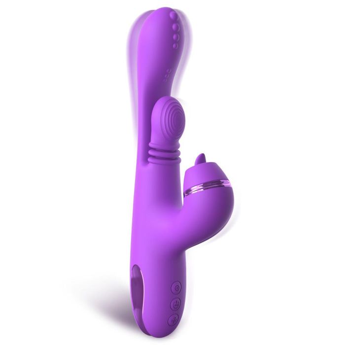 Vibrador Doble Estimulación Pipedream Fantasy for her Morado Púrpura 4