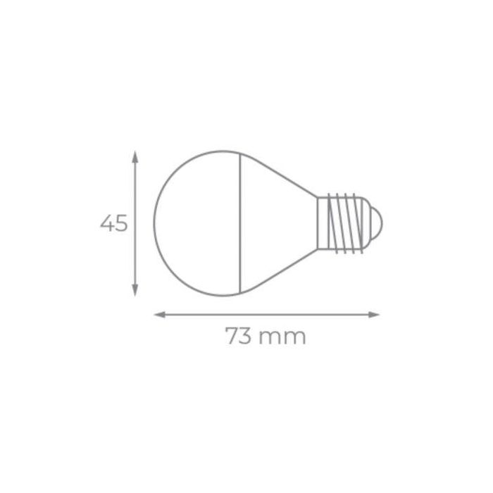 Bombilla Led Iglux XG-0527-C V2/ Casquillo E27/ 5W/ 400 Lúmenes/ 3000K 1