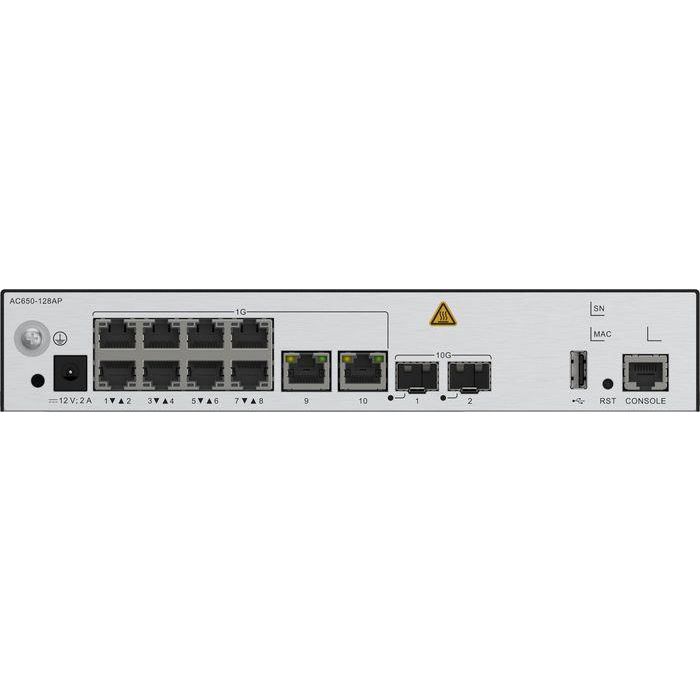 HUAWEI eKit AC650-128AP Controlador Acceso Inalámbrico (WAC) hasta 128 APs, 10 GE + 2 10GE SFP+ puertos 4 HUAWEI eKit AC650-128AP Controlador Acceso Inalámbrico (WAC) hasta 128 APs, 10 GE + 2 10GE SFP+ puertos 4