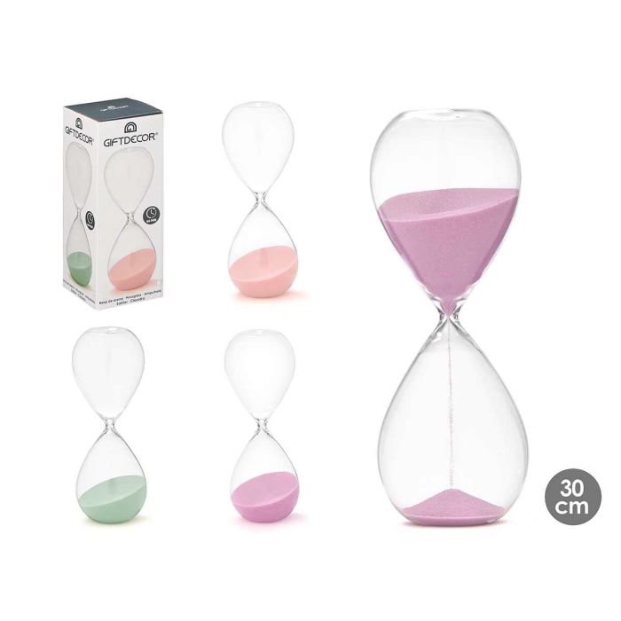 Reloj Arena 30Cm Surtidos Col Pastel 60 Min Aprox Giftdecor (9 Unidades) Reloj Arena 30Cm Surtidos Col Pastel 60 Min Aprox Giftdecor (9 Unidades)