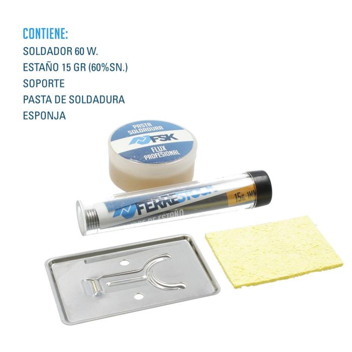 Soldador Ferrestock 60 W 2 Soldador Ferrestock 60 W 2