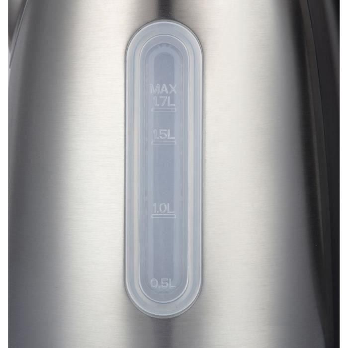 Hervidor - BRANDT - BO1202B - 1,7 L - 5 temperaturas + mantener caliente - Acero inoxidable y negro 3 Hervidor - BRANDT - BO1202B - 1,7 L - 5 temperaturas + mantener caliente - Acero inoxidable y negro 3