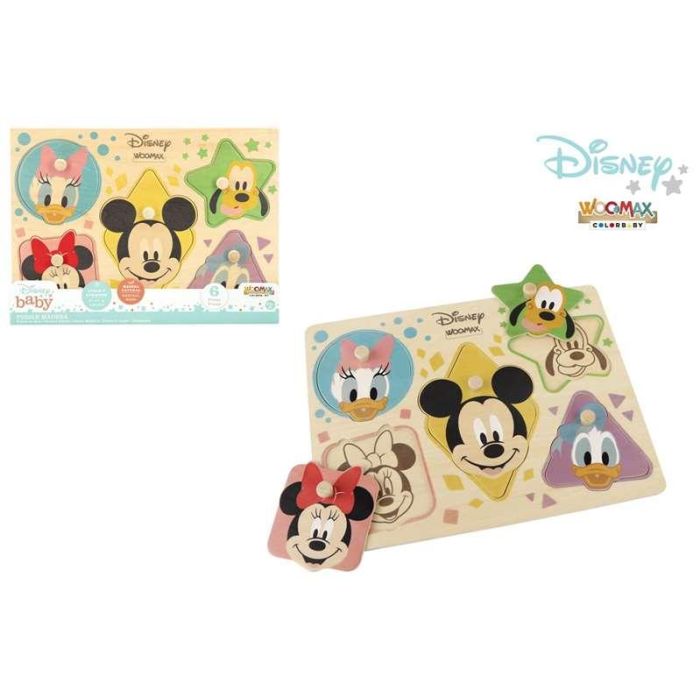 Puzzle de madera encajable disney 30x22 cm Puzzle de madera encajable disney 30x22 cm
