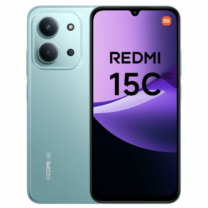Xiaomi Redmi 15C 5G Smartphone 4GB RAM 256GB 6.9" Verde Cámara 50MP Batería 6000mAh 10