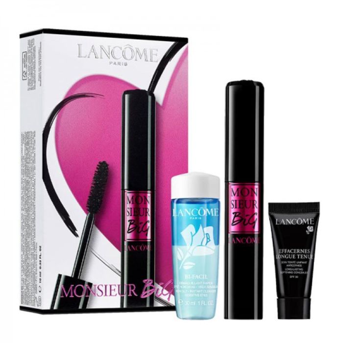 Lancôme Monsieur big corrector 30 ml + desmaquillante bi-facil 30 ml + mascara de pestañas 1u.