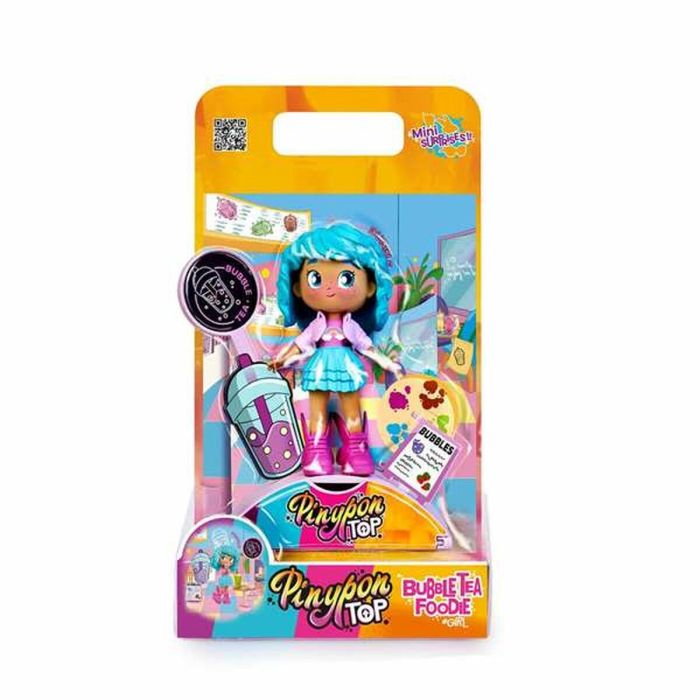 Figura pinypon top foodie. articulada de brazos y piernas con doble cara. - modelos surtidos 3