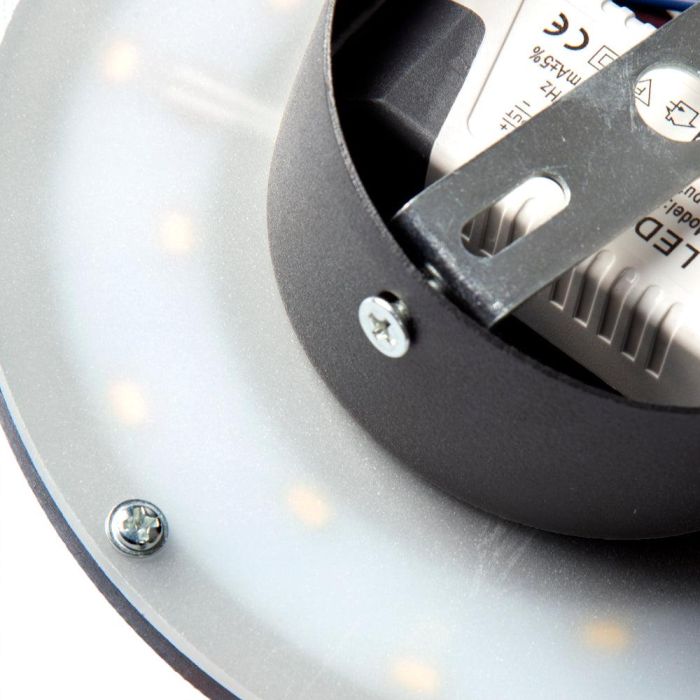 Aplique LED 8W  612Lm 4200ºK Luna 40.000H [HO-WL-LUNA-8W-B-W] 2
