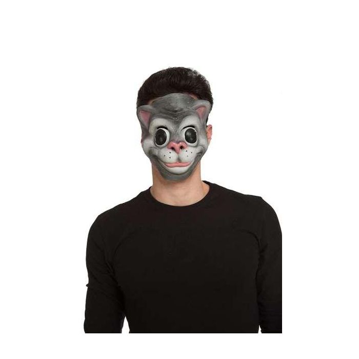 My Other Me Máscara de Gato de Látex Talla Única para Adulto 0 My Other Me Máscara de Gato de Látex Talla Única para Adulto 0