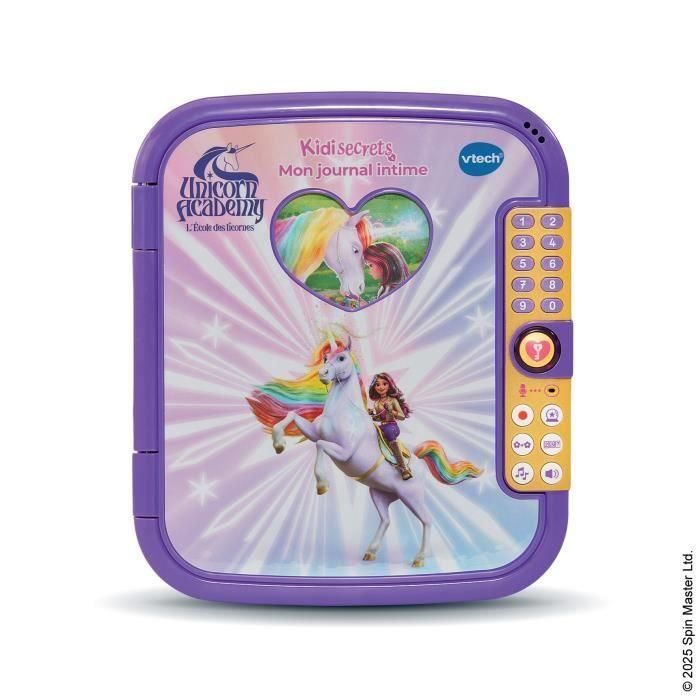 VTECH - ESCUELA UNICORNIO - KIDISECRETS, MI DIARIO PERSONAL - Morado 0 VTECH - ESCUELA UNICORNIO - KIDISECRETS, MI DIARIO PERSONAL - Morado 0