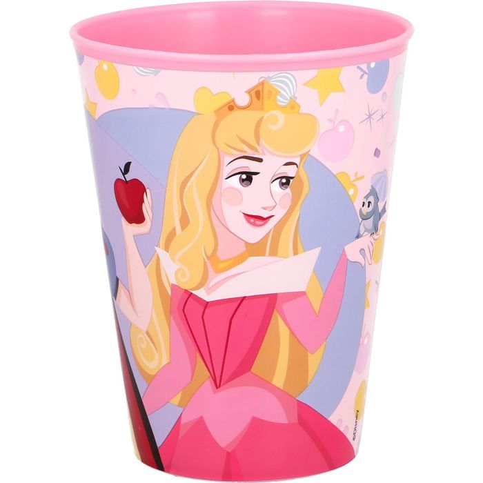 Disney CZ11386 Vaso de Entrenamiento Easy 260 ml Princesas Disney Plástico Reciclable BPA Free Niños +4 años 2