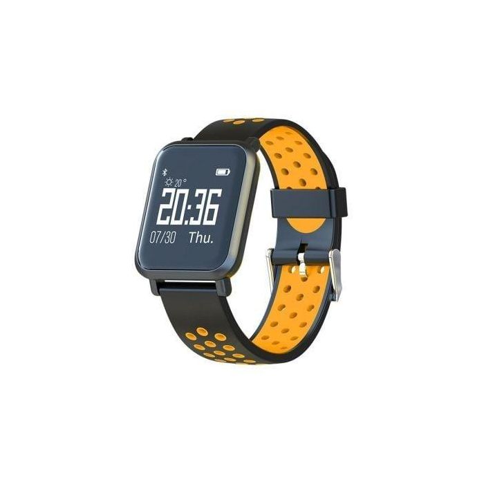 RELOJ INTELIGENTE LEOTEC MULTISPORT HELSE NARANJA - PANEL OLED 2.4CM - BT 4.0 - PULSOMETRO DINÁMICO 24H - TENSIOMETRO - SUMERGIBLE 50M - BAT 150MAH RELOJ INTELIGENTE LEOTEC MULTISPORT HELSE NARANJA - PANEL OLED 2.4CM - BT 4.0 - PULSOMETRO DINÁMICO 24H - TENSIOMETRO - SUMERGIBLE 50M - BAT 150MAH