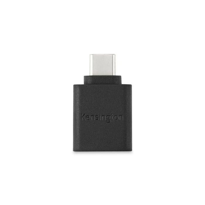Kensington CA1010 Adaptador USB-C a USB-A M/F para Conectar Dispositivos Antiguos a Nuevos, Datos 5Gbps y Carga Rápida 3A 0 Kensington CA1010 Adaptador USB-C a USB-A M/F para Conectar Dispositivos Antiguos a Nuevos, Datos 5Gbps y Carga Rápida 3A 0