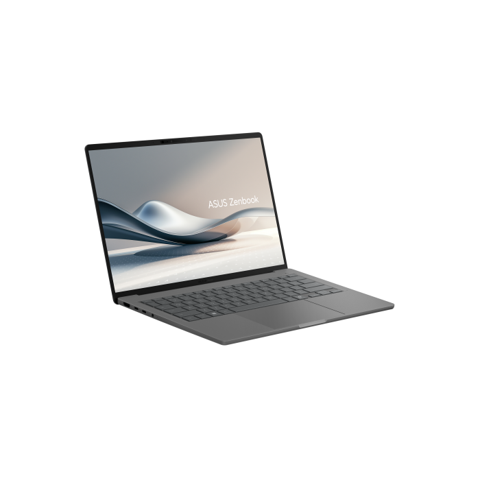 ASUS Zenbook A14 OLED UX3407QA-QD333W Copilot+ PC - Ordenador Portátil 14" WUXGA (Qualcomm Snapdragon X1-26-100, 32GB RAM, 512GB SSD, Qualcomm Adreno GPU, Windows 11 Home) Gris Islandia - Teclado QWERTY español 2 ASUS Zenbook A14 OLED UX3407QA-QD333W Copilot+ PC - Ordenador Portátil 14" WUXGA (Qualcomm Snapdragon X1-26-100, 32GB RAM, 512GB SSD, Qualcomm Adreno GPU, Windows 11 Home) Gris Islandia - Teclado QWERTY español 2