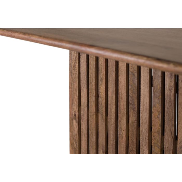 Mesa de Comedor GINER Y COLOMER de Madera de Mango 220 cm Avellana 4