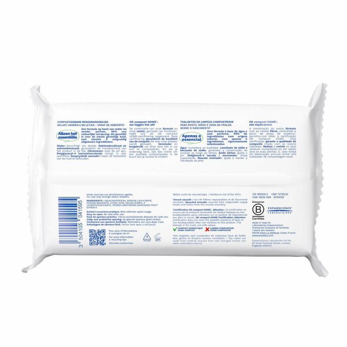 Mustela Bebé-Niño Toallitas Al Agua Sin Perfume Compostables En Casa Mustela Bebé-Niño Toallitas Al Agua Sin Perfume Compostables En Casa