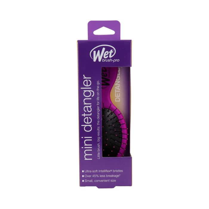 Wet Brush Pro Cepillo Mini Detangler para Cabello Purple
