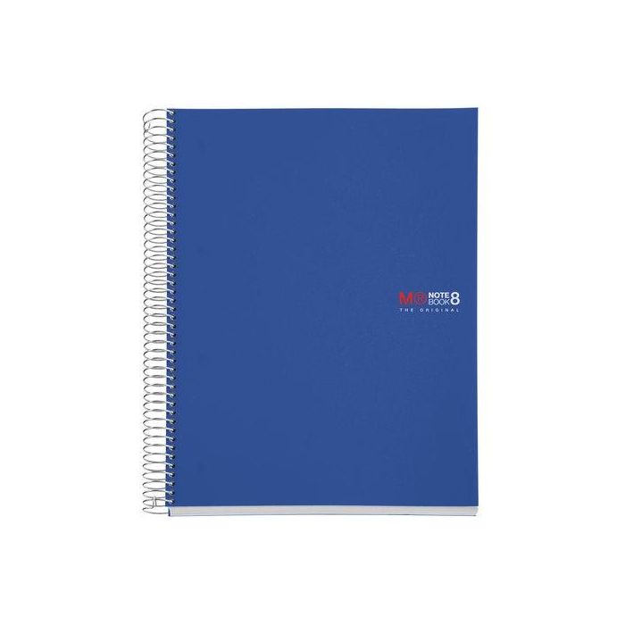 Bloc Miquelrius The Original Notebook 8 Micro.Tapa Pp A4 200H 70G Cuadric.5X5 Azul (Set de 5)