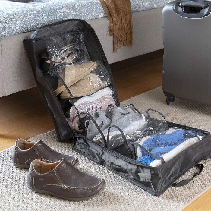 Bolso de Viaje para Calzado Doshen InnovaGoods 12 zapatos 5 Bolso de Viaje para Calzado Doshen InnovaGoods 12 zapatos 5
