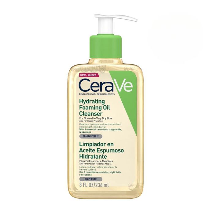 CERAVE Hydrating Foaming Aceite Limpiador 236 ml CERAVE Hydrating Foaming Aceite Limpiador 236 ml