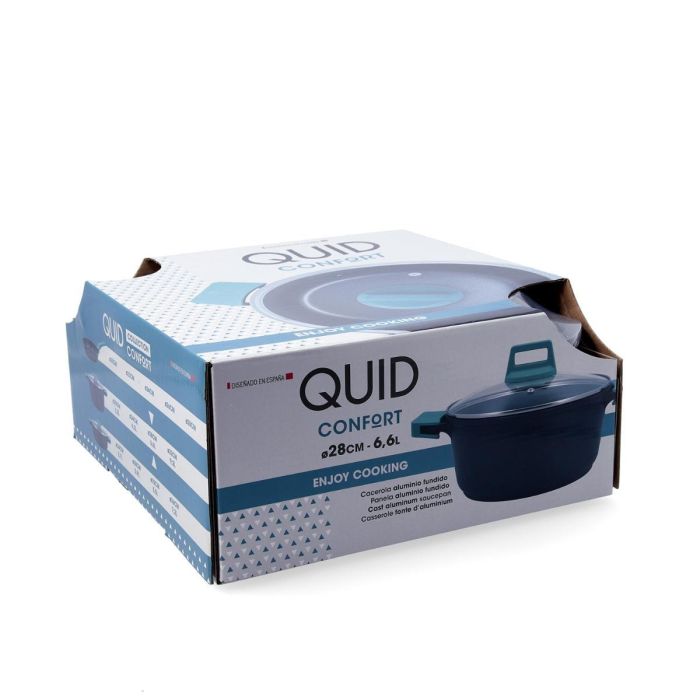 Cacerola Aluminio Fundido Confort Quid 28 cm - 6,6 L 4 Cacerola Aluminio Fundido Confort Quid 28 cm - 6,6 L 4