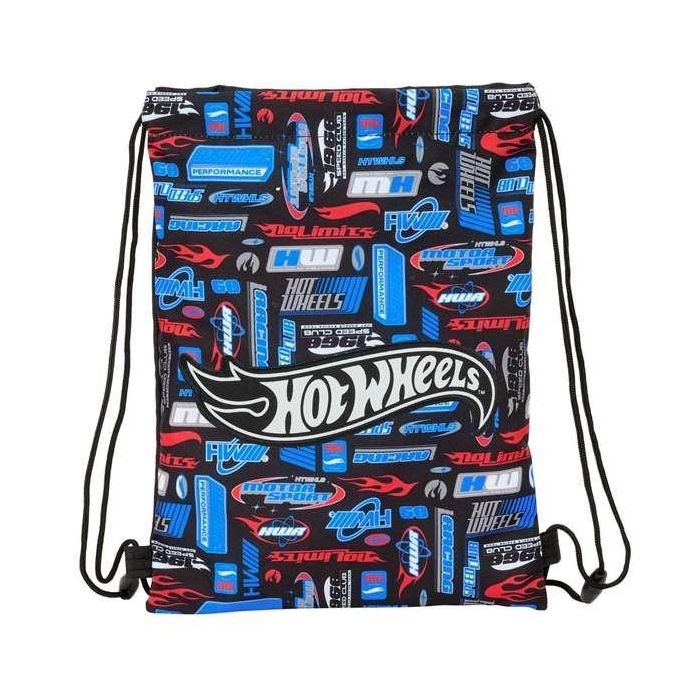 Safta Saco Plano Junior Hot Wheels 26x34x1 Cm 0 Safta Saco Plano Junior Hot Wheels 26x34x1 Cm 0