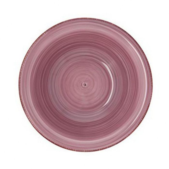 Bol Quid Vita Rosa Cerámica 6 Unidades (18 cm) 2