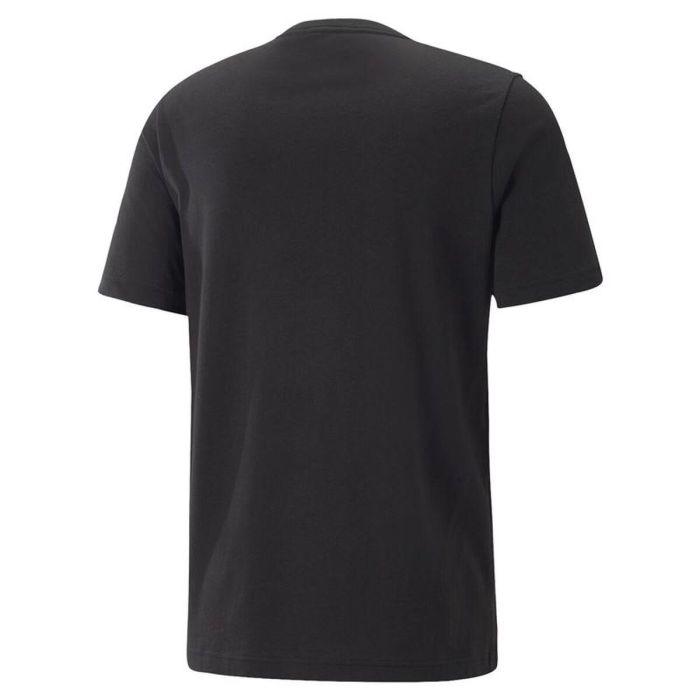 Camiseta de Manga Corta Hombre Puma Essentials + 2 Col Logo Negro L 1