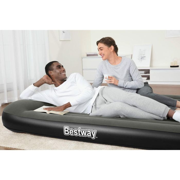 Bestway Airbed Tritech™ Connect and Rest™ Cama Hinchable 3 en 1 - Individual, Elevada o King Size - 188x99x25 cm - Soporta 150 kg 42 Bestway Airbed Tritech™ Connect and Rest™ Cama Hinchable 3 en 1 - Individual, Elevada o King Size - 188x99x25 cm - Soporta 150 kg 42