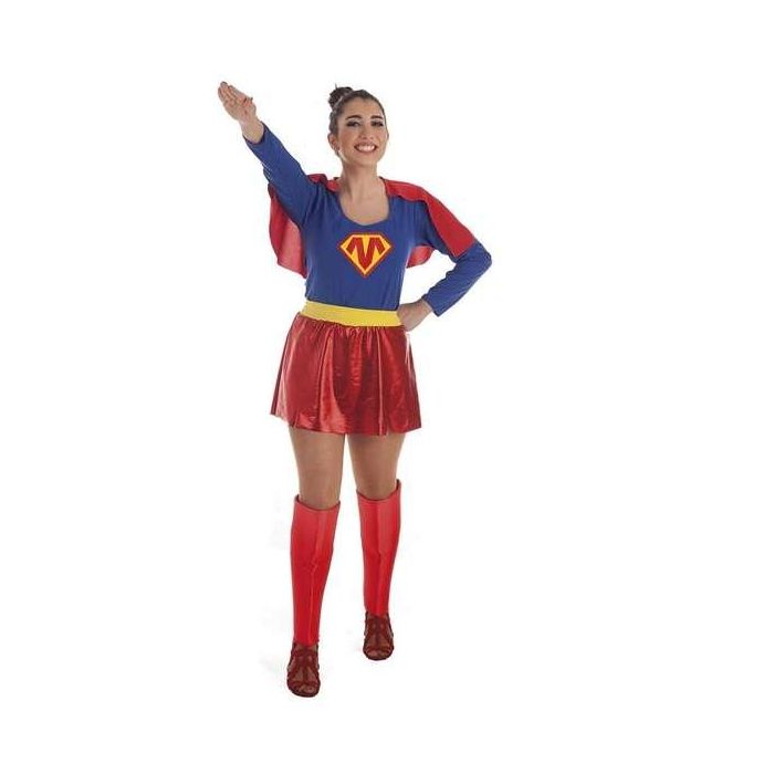 Disfraz adulto super heroína talla m