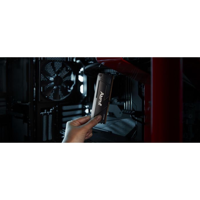 Kingston FURY Beast RGB 64GB DDR4 3200MT/s CL16 DIMM (Kit de 4x16GB) para PC - Memoria RAM con Iluminación 7 Kingston FURY Beast RGB 64GB DDR4 3200MT/s CL16 DIMM (Kit de 4x16GB) para PC - Memoria RAM con Iluminación 7