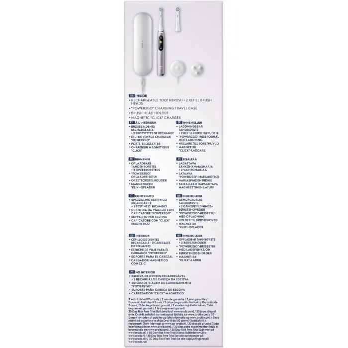 Oral-B Cepillo Eléctrico Serie iO9s Cuarzo Rosa (+1 recambio) 3