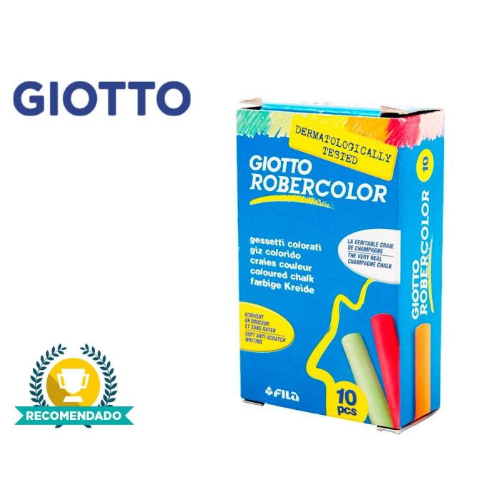 Tiza Color Antipolvo Robercolor Caja De 10 Unidades 10 unidades 5