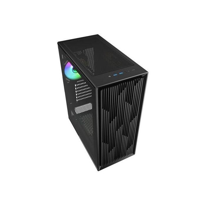 SHARKOON VK2 RGB ATX - Caja Torre de Ordenador con Panel Lateral de Cristal Templado, Negro 2 SHARKOON VK2 RGB ATX - Caja Torre de Ordenador con Panel Lateral de Cristal Templado, Negro 2