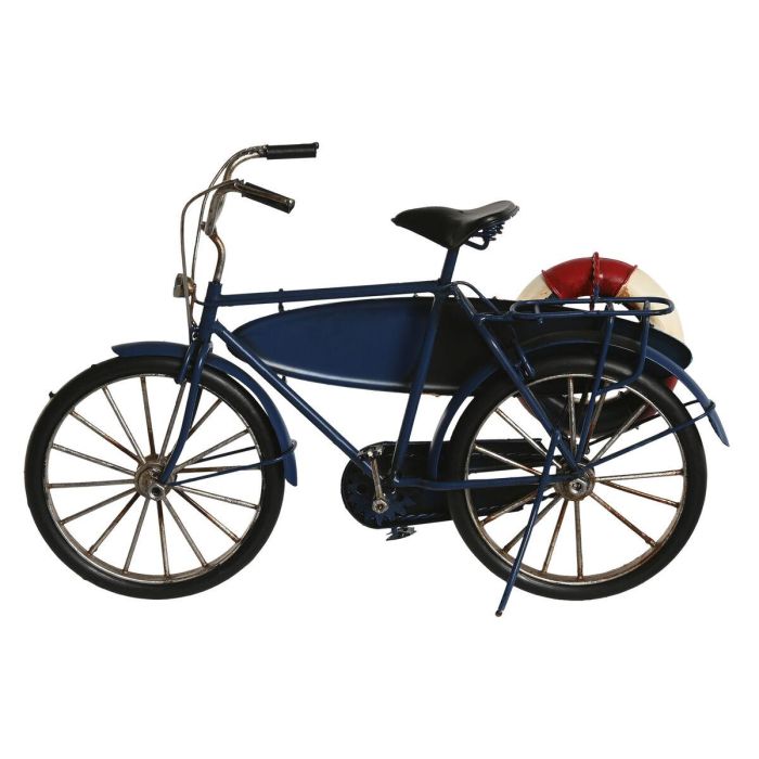 Figura Decorativa Home ESPRIT Azul Rojo Azul marino 29 x 11 x 17 cm (3 Unidades) 3