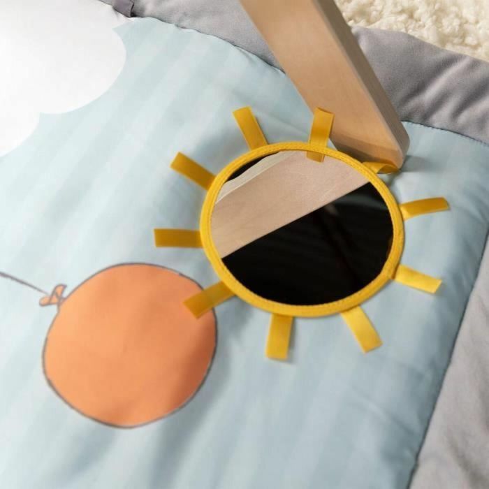 Disney Baby Alfombra de Juego Winnie The Pooh - Érase una vez boca abajo - Arco de Actividades de Madera - Azul - Recién Nacidos y + 1