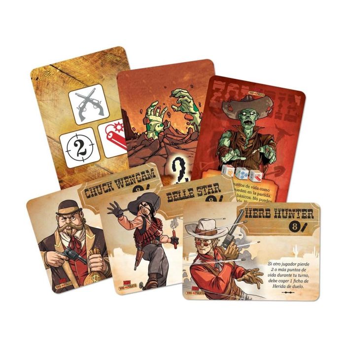 Asmodee Bang! El Juego de Dados: Vivo o No Muerto Expansión Juego de Mesa 1