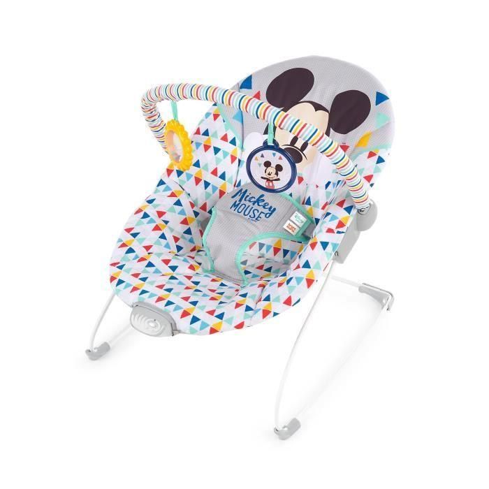 DISNEY BABY Mickey Transat con asiento vibrante Happy Triangles