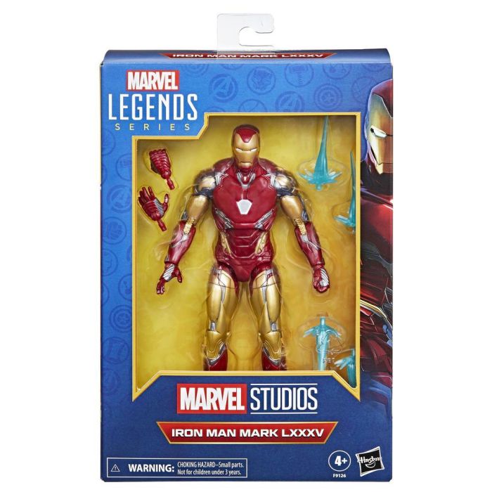 Hasbro F9126 Figura Coleccionable Iron Man Mark 85 Marvel Legends Avengers: Endgame 15 cm articulada con manos y efectos repulsores 4