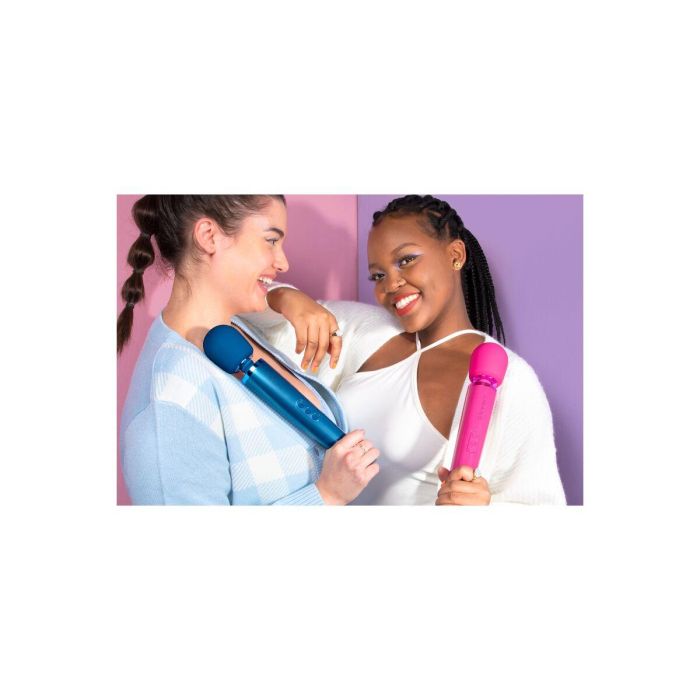 Varita Masajeadora Recargable Le Wand Magenta Rosa 11 Varita Masajeadora Recargable Le Wand Magenta Rosa 11