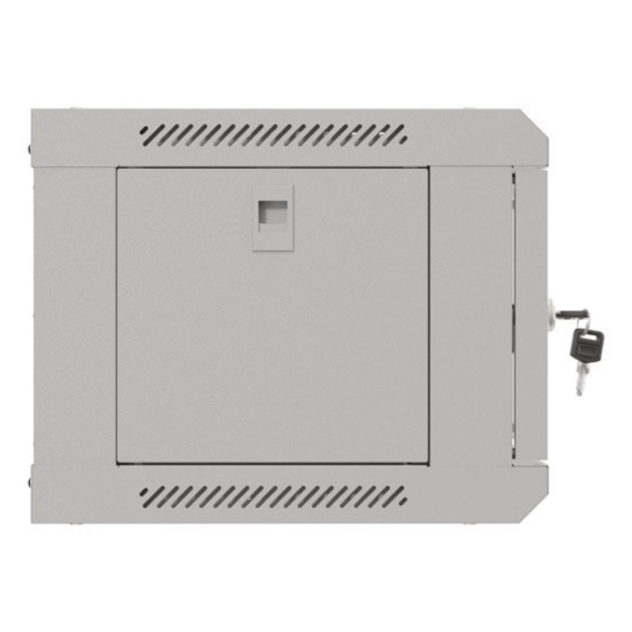 Lanberg Armario Rack 19 Pulgadas 4U 540x350x281mm Gris con Puerta Acristalada y Cerradura 2