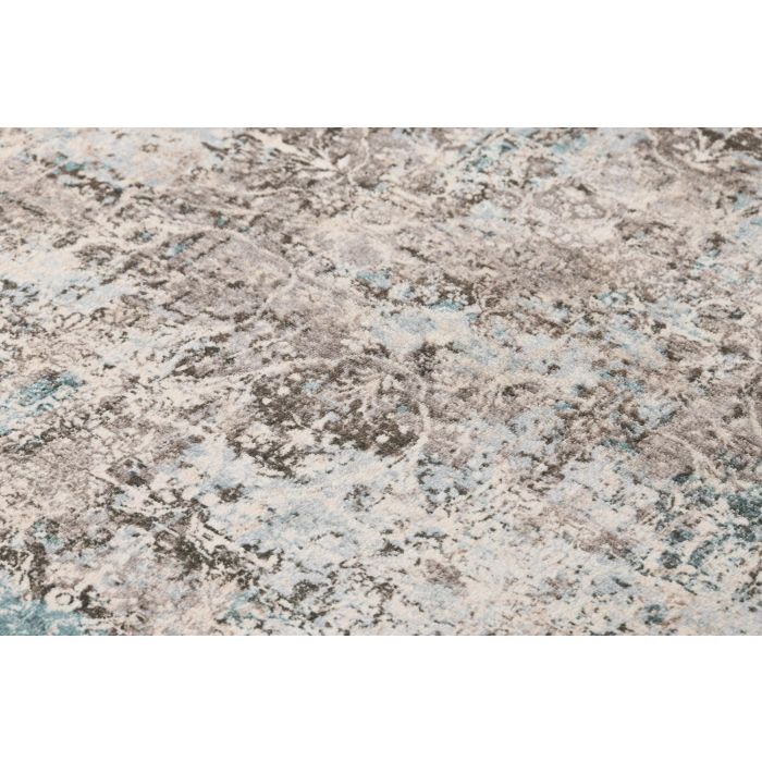 DKD Home Decor Alfombra Rectangular Árabe de Poliéster Multicolor 240x60 cm, 600 gsm, Lavado en Seco 2