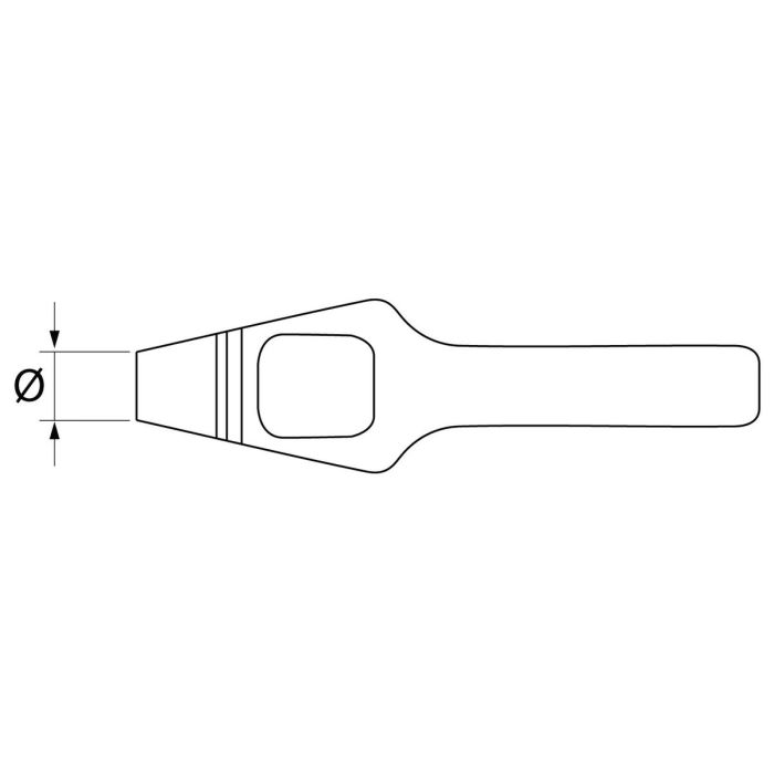 Sacabocados Paffrath DIN 7200 A 3/4” IN 1 Sacabocados Paffrath DIN 7200 A 3/4” IN 1