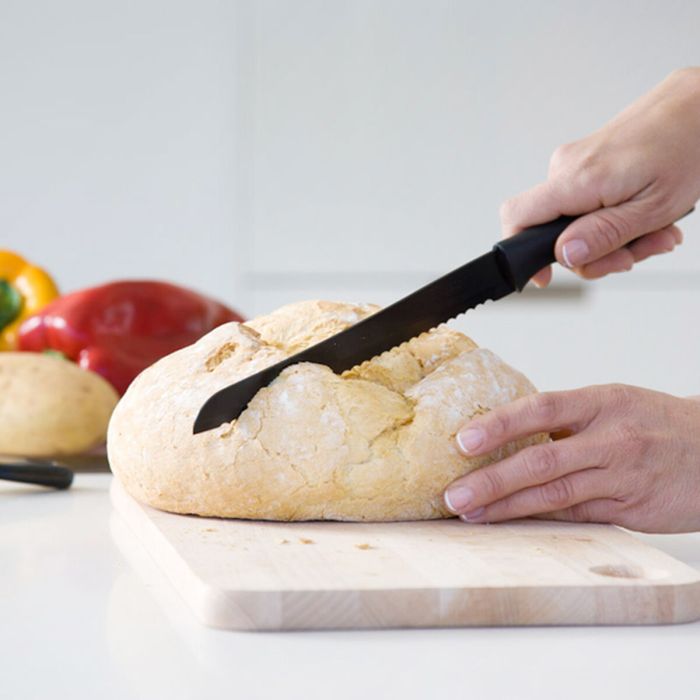 Cuchillo de Mesa Bravissima Kitchen Set de 7 cuchillos Titanium 4