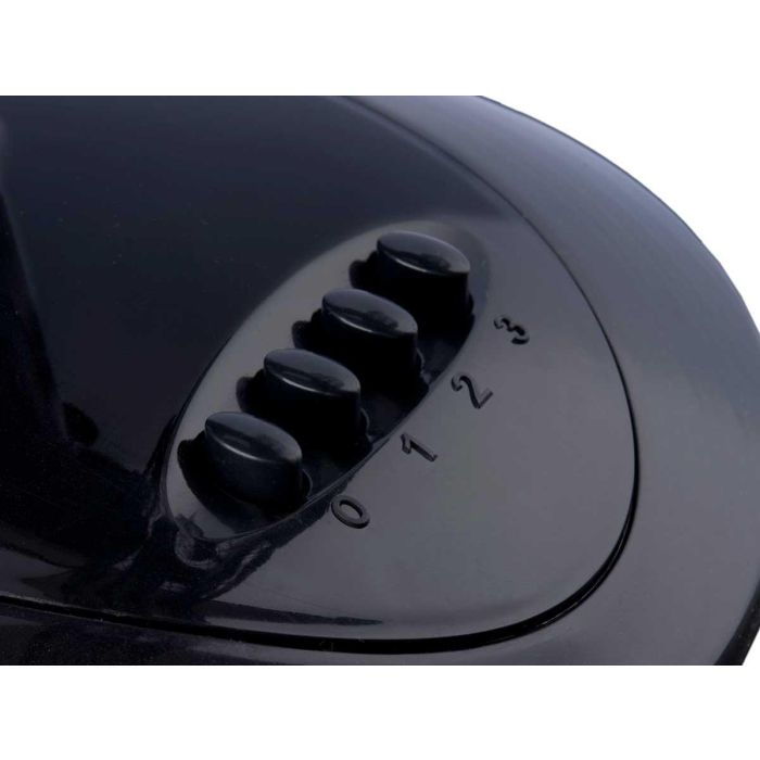 Ventilador de Mesa Negro Argon 45W - 27x51x33.5 cm, 3 Velocidades, Giro 75º 3 Ventilador de Mesa Negro Argon 45W - 27x51x33.5 cm, 3 Velocidades, Giro 75º 3