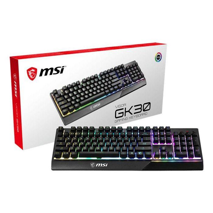 MSI Combo Gaming Teclado GK30 Mecánico Híbrido QWERTZ Anti-Ghosting RGB y Ratón GM11 Óptico 5000 DPI RGB Negro 4 MSI Combo Gaming Teclado GK30 Mecánico Híbrido QWERTZ Anti-Ghosting RGB y Ratón GM11 Óptico 5000 DPI RGB Negro 4