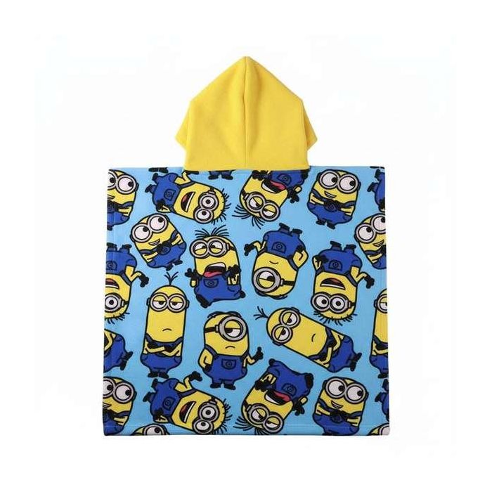 Cerdá Poncho Microfibra Niños Minions 55x77x1 cm 1