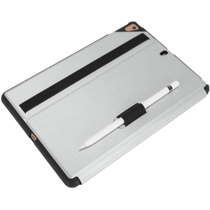 Targus Click-In Funda Folio para iPad 10.2", iPad Pro 10.5", iPad Air 10.5" - Protección Militar, Soporte y Sujeción Pencil, Plata 11 Targus Click-In Funda Folio para iPad 10.2", iPad Pro 10.5", iPad Air 10.5" - Protección Militar, Soporte y Sujeción Pencil, Plata 11