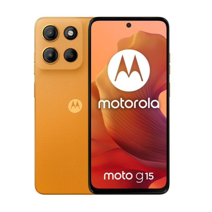 Motorola Moto G15 8GB RAM 128GB Almacenamiento Naranja Pantalla 6.72" Full HD+ 50MP Cámara Dual Batería 5200 mAh 0 Motorola Moto G15 8GB RAM 128GB Almacenamiento Naranja Pantalla 6.72" Full HD+ 50MP Cámara Dual Batería 5200 mAh 0