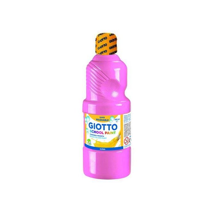 Giotto Témpera Escolar Lavable Rosa Carne 500 mL Giotto Témpera Escolar Lavable Rosa Carne 500 mL